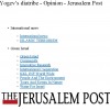 Yogev’s diatribe - Jerusalem Post